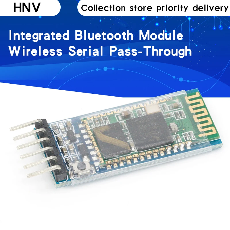 HC05 HC-05 master-slave 6pin JY-MCU anti-reverse Встроенный последовательный модуль Bluetooth