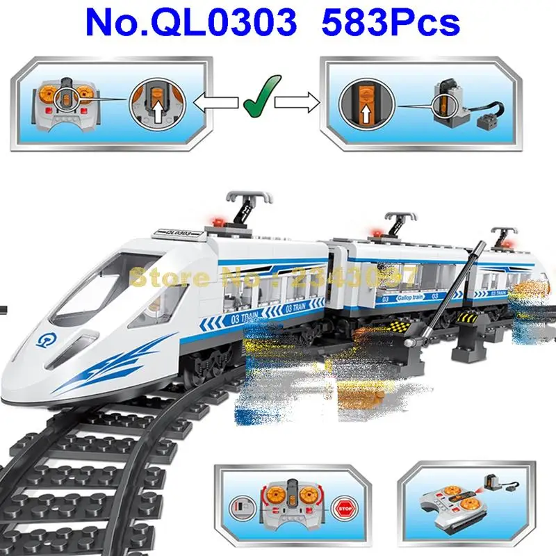 ql0303 583pcs technic city remote control rc train station railway electric building blocks Toy
ql0303 583pcs technic city remote control rc train station railway electric building blocks Toy
