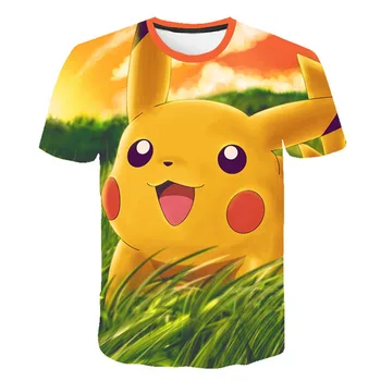 2019 New Cartoon kids T shirts Pokemon Detective Pikachu 3D Printed Children T-shirt Summer Short Sleeve T shirt Boys/girl Tops
2019 New Cartoon kids T shirts Pokemon Detective Pikachu 3D Printed Children T-shirt Summer Short Sleeve T shirt Boys/girl Tops