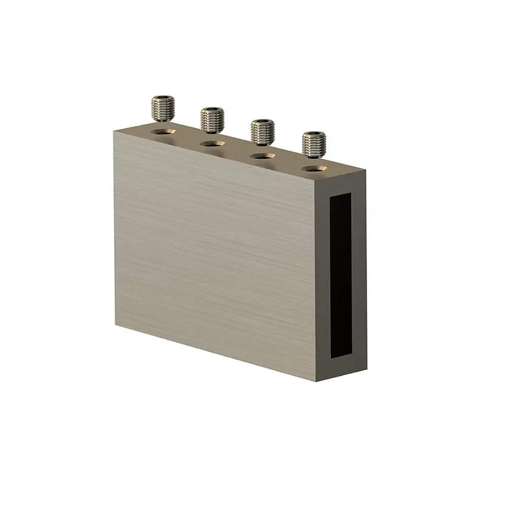 Satin Nickel Brushed Bi Parting Sliding Barn Door Hardware Connector for 1 9/16 Inch Flat Track
Satin Nickel Brushed Bi Parting Sliding Barn Door Hardware Connector for 1 9/16 Inch Flat Track