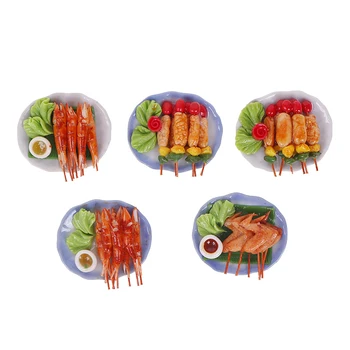 1:12 Dollhouse Accessories Miniature Simulation Barbecue Dish Decoration This Item Only Contains 1pcs Mini Barbecue Kebabs Tray
1:12 Dollhouse Accessories Miniature Simulation Barbecue Dish Decoration This Item Only Contains 1pcs Mini Barbecue Kebabs Tray