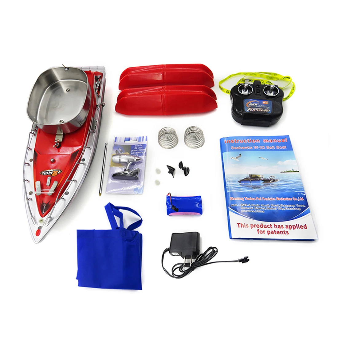 Flytec 2011-3 RC Boat Intelligent Wireless Electric Fishing Bait Remote Control Boat Fish Ship Searchlight Toy Gifts for Kids
Flytec 2011-3 RC Boat Intelligent Wireless Electric Fishing Bait Remote Control Boat Fish Ship Searchlight Toy Gifts for Kids