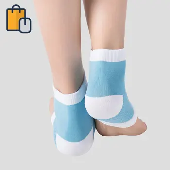 Unisex Heel Gel Socks Moisturizing Spa Sock Foot Care Tools Protector Skin Exfoliating Smooth Anti Dry Cracked Chapped
Unisex Heel Gel Socks Moisturizing Spa Sock Foot Care Tools Protector Skin Exfoliating Smooth Anti Dry Cracked Chapped
