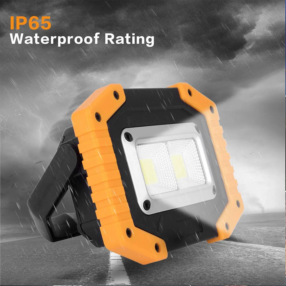 Portable Spotlight Work Lamp Worklight Flashlight Rechargeable 18650 Battery 180 Degree Solar Charging For Camping Flashlight
Portable Spotlight Work Lamp Worklight Flashlight Rechargeable 18650 Battery 180 Degree Solar Charging For Camping Flashlight