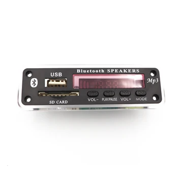 Car Bluetooth MP3 WMA Decoder Board Module 12V Support USB SD AUX FM Audio Radio WAV FLAC APE For Car accessories
Car Bluetooth MP3 WMA Decoder Board Module 12V Support USB SD AUX FM Audio Radio WAV FLAC APE For Car accessories
