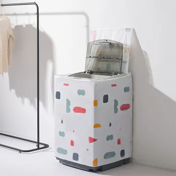 Dustproof Washing Machine Cover Floral Geometric Clamshell Zipper Thickened PEVA Prints Waterproof Washing Machine Dust Cover
Dustproof Washing Machine Cover Floral Geometric Clamshell Zipper Thickened PEVA Prints Waterproof Washing Machine Dust Cover