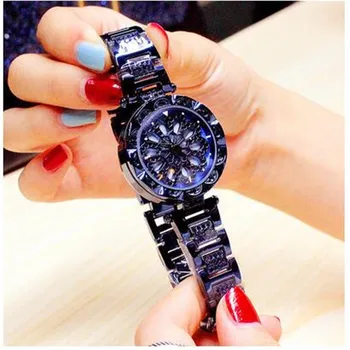 Quartz Watch Female Simple Fashion Time to Turn Watch Waterproof Rhinestone Rose Gold Women Watch Stainless Steel Quartz Watch
Quartz Watch Female Simple Fashion Time to Turn Watch Waterproof Rhinestone Rose Gold Women Watch Stainless Steel Quartz Watch