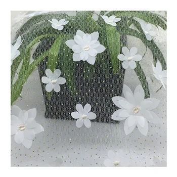 140x100cm Flower Little Daisy Hollow Floral Wedding Embroidery Quality Lace Fabrics Embroidered Lace Diy Handmade Patchwork
140x100cm Flower Little Daisy Hollow Floral Wedding Embroidery Quality Lace Fabrics Embroidered Lace Diy Handmade Patchwork