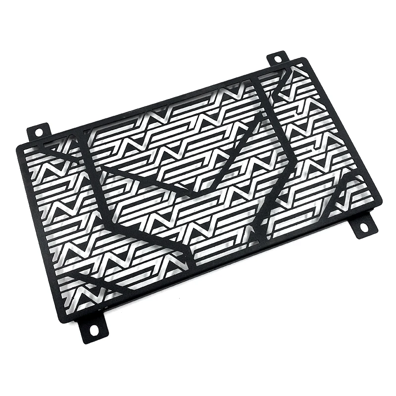 Motorbike Radiator Water Cooler Grille Guard Grill Cover Protector Steel Black For KAWASAKI Ninja 400 Z400 2018 2019 (5)