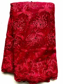 Graceful French net lace material with embroidery tulle mesh lace fabric for evening dress VNH40(5yards/lot)
Graceful French net lace material with embroidery tulle mesh lace fabric for evening dress VNH40(5yards/lot)