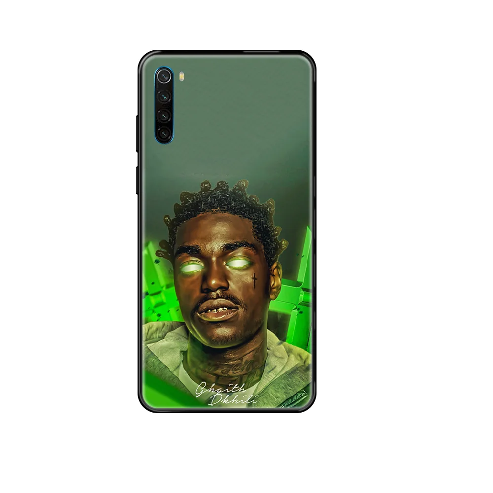 kodak black rap singer Phone case For Xiaomi Redmi Note S2 4 5 6 7 8 A S X Plus Pro black fashion prime silicone bumper pretty