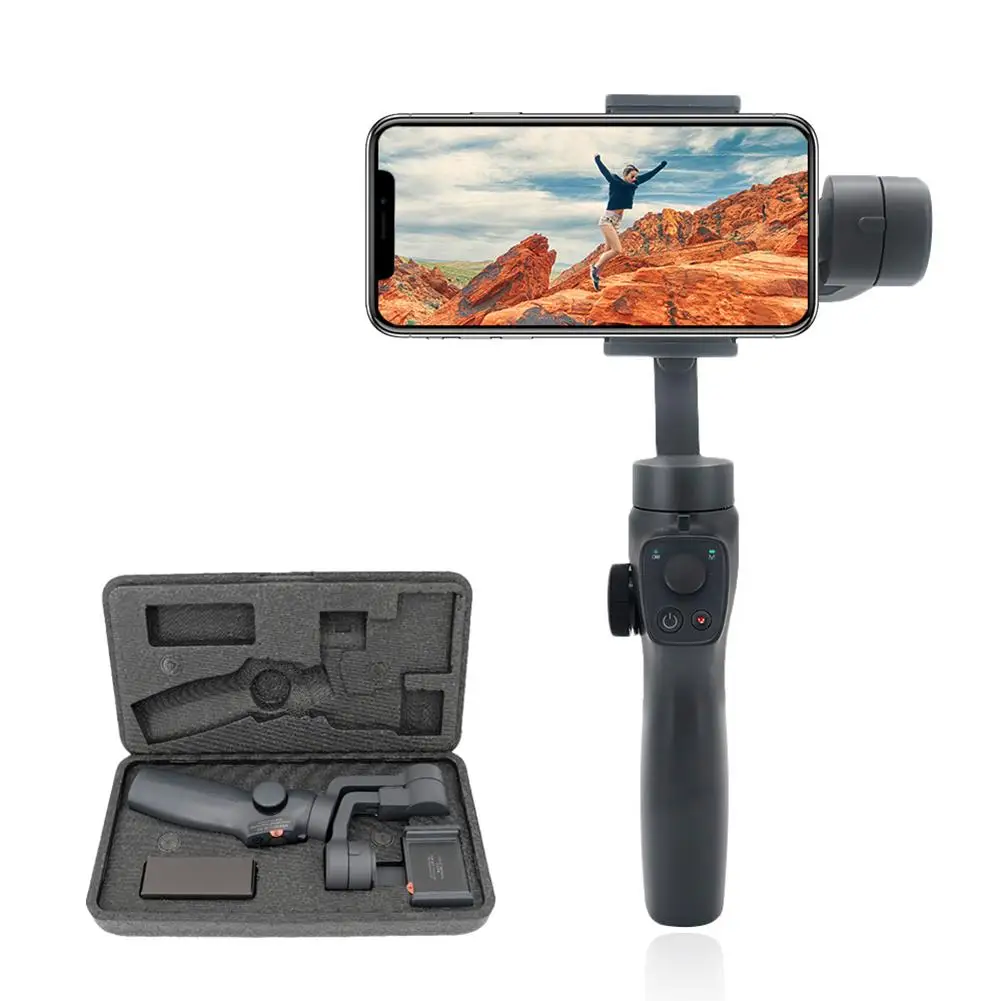 Handheld Gimbal Smartphone Gimbal APP Control Vlog Youtuber Record Stabilizer For IPhone 11/Xs/Max/Xr/X Plus Samsung Note 8/S8
Handheld Gimbal Smartphone Gimbal APP Control Vlog Youtuber Record Stabilizer For IPhone 11/Xs/Max/Xr/X Plus Samsung Note 8/S8