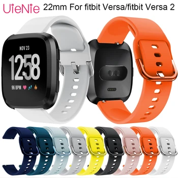 22mm Quick release silicone replacement band For fitbit Versa smart watch classic bracelet For fitbit Versa 2 band accessories
22mm Quick release silicone replacement band For fitbit Versa smart watch classic bracelet For fitbit Versa 2 band accessories