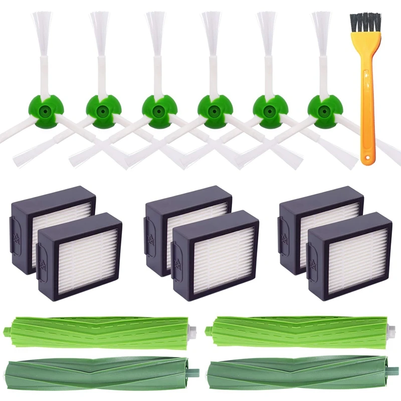 Replacement Parts Kit Vacuum Cleaner Replenishment Brush Filter Accessory for Irobot Roomba I7 + I7 Plus E5 E6 E7 Series
Replacement Parts Kit Vacuum Cleaner Replenishment Brush Filter Accessory for Irobot Roomba I7 + I7 Plus E5 E6 E7 Series