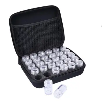 30Slots Embroidery Diamond Painting Accessory Case Clear Plastic Beads Storage Boxes Essential Oil Bottle Display Box With Zippe
30Slots Embroidery Diamond Painting Accessory Case Clear Plastic Beads Storage Boxes Essential Oil Bottle Display Box With Zippe
