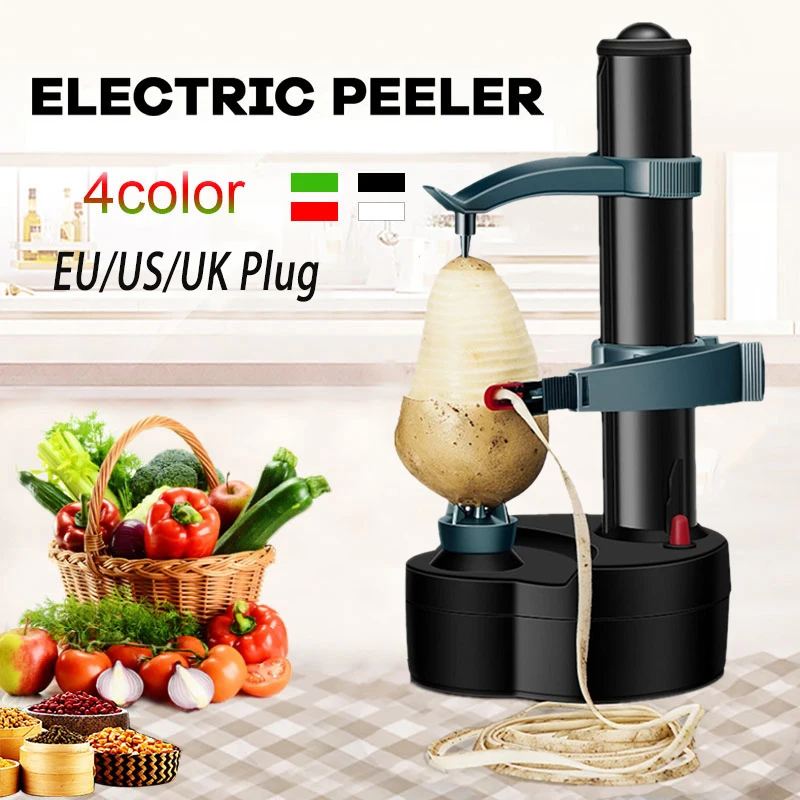 2 in 1Multifunction Stainless Steel Electric Peeler Automatic Fruit Vegetable Peeler Three Spare Blades Potato Peeling Machine
2 in 1Multifunction Stainless Steel Electric Peeler Automatic Fruit Vegetable Peeler Three Spare Blades Potato Peeling Machine