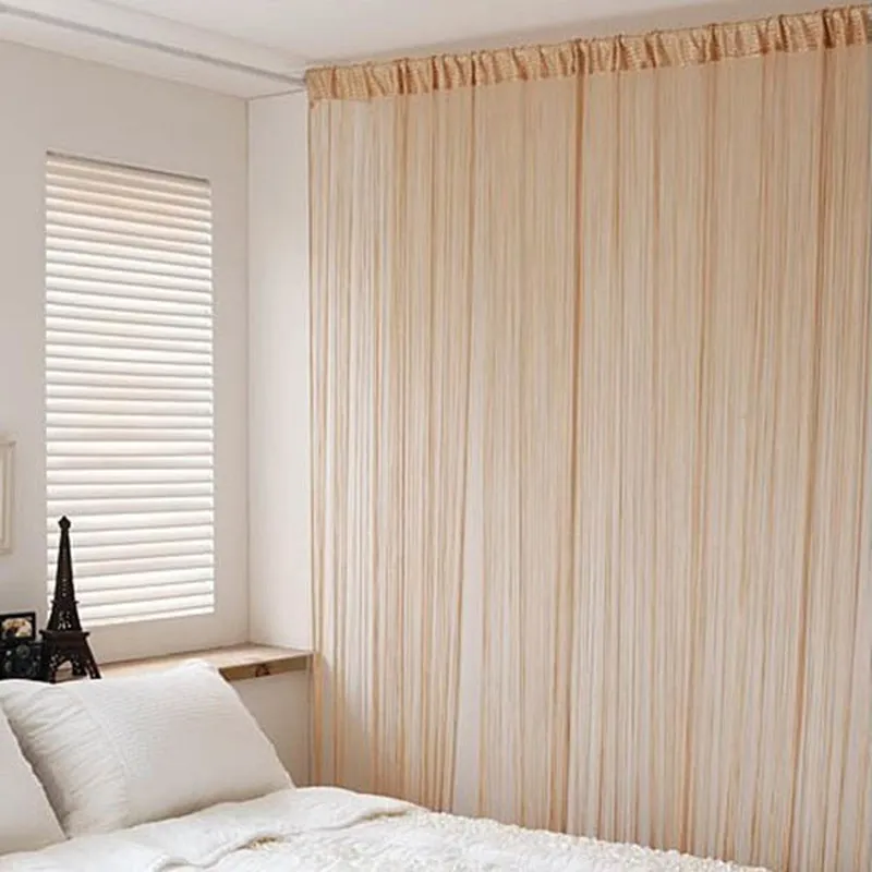 Tassel String Curtain Window Door Divider Sheer Curtains Home Decoration Valance Room Fly Screen Blind Straight Bedrooms Hotel
Tassel String Curtain Window Door Divider Sheer Curtains Home Decoration Valance Room Fly Screen Blind Straight Bedrooms Hotel