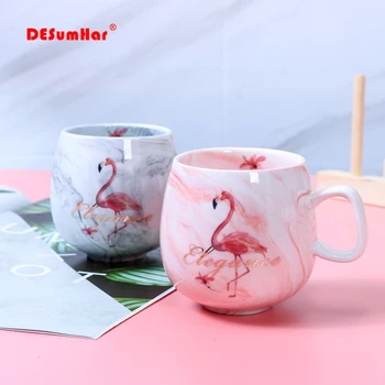 Flamingo marble Coffee Mugs Ceramic Mugs Travel Cup Cute Cat Foot Porcelain Coffee cups Tea Milk Cups Creative Drinkware 
Flamingo marble Coffee Mugs Ceramic Mugs Travel Cup Cute Cat Foot Porcelain Coffee cups Tea Milk Cups Creative Drinkware
