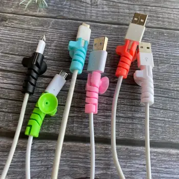 Spiral Cable Protector Data Line Silicone Bobbin Winder Protective For Android Iphone Samsung USB Charging Earphone Case Cover
Spiral Cable Protector Data Line Silicone Bobbin Winder Protective For Android Iphone Samsung USB Charging Earphone Case Cover
