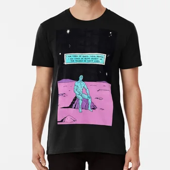 

dr manhattan i'm tired T shirt watchmen the watchmen 80s 1980s comic book graphic novel alan moore dr manhattan emo nihilist