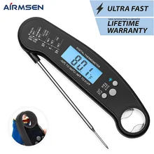 NEW TY AIRMSEN Food Thermometer Kitchen Thermometer Digital Thermometer Meat Thermometer BBQ Waterproof Kitchen Cooking Tools
NEW TY AIRMSEN Food Thermometer Kitchen Thermometer Digital Thermometer Meat Thermometer BBQ Waterproof Kitchen Cooking Tools