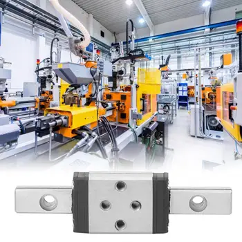 Miniature Linear Guide Rail + Lengthen Slider Block Carriage CNC Parts LML5H-45-1R linear guide rail guia linear 
Miniature Linear Guide Rail + Lengthen Slider Block Carriage CNC Parts LML5H-45-1R linear guide rail guia linear
