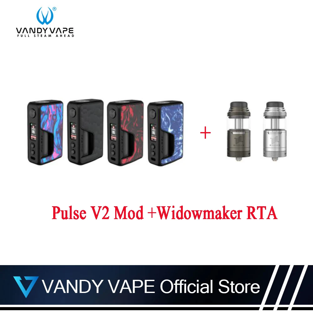 Оригинальный бокс-мод Vandy Vape Pulse V2 электронная сигарета мощностью 95 Вт с