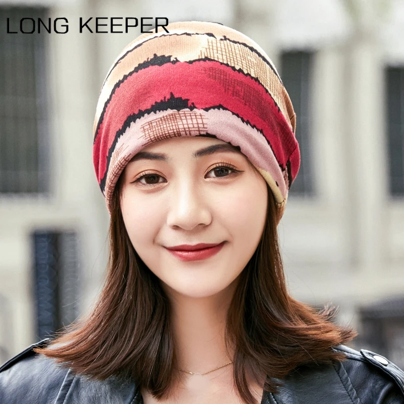 Long Keeper 2019 Hot Women's Scarf Hat Stripped Beanies Caps Spring Autumn Casual Skullies Female Turban Beanie Hats Headwear
Long Keeper 2019 Hot Women's Scarf Hat Stripped Beanies Caps Spring Autumn Casual Skullies Female Turban Beanie Hats Headwear