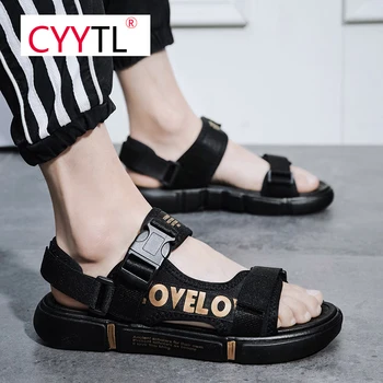CYYTL 2020 New Men's Slip-on Sandals Anti-Slip Rubber Outsole Slippers Summer Beachwear Retro Sandals Sandalias Hombre
CYYTL 2020 New Men's Slip-on Sandals Anti-Slip Rubber Outsole Slippers Summer Beachwear Retro Sandals Sandalias Hombre