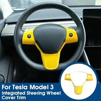 For Tesla Model 3 Car Integrated Steering Wheel Cover Decoration Sticker Auto Decor Carbon Fiber Car Interior Sticker 4 Colors 
For Tesla Model 3 Car Integrated Steering Wheel Cover Decoration Sticker Auto Decor Carbon Fiber Car Interior Sticker 4 Colors