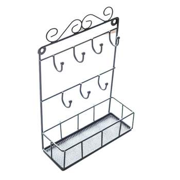 Wrought Iron Jewelry Storage Rack Hairpin Wall Hanging Necklace Earring Earrings Bracelet Jewelry Creative Hanging Shelf
Wrought Iron Jewelry Storage Rack Hairpin Wall Hanging Necklace Earring Earrings Bracelet Jewelry Creative Hanging Shelf