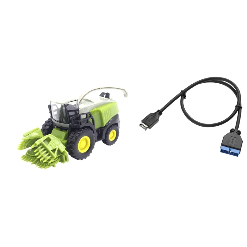 1Pcs 1:42 Alloy Farmer Harvester Agricultural Vehicle Car Truck Model Kids Toy Gift & 1Pcs USB3.1 Type-E Male To USB3.0 IDC 20Pi
1Pcs 1:42 Alloy Farmer Harvester Agricultural Vehicle Car Truck Model Kids Toy Gift & 1Pcs USB3.1 Type-E Male To USB3.0 IDC 20Pi