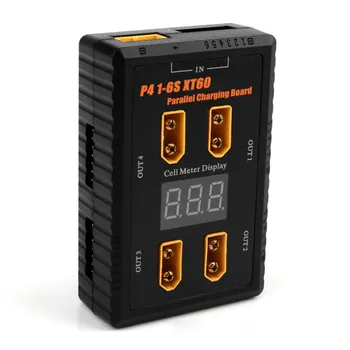 P4 1-6S XT60 Parallel Charging Board, 40A Input Li-ion Battery Charger Balance Converter Board
P4 1-6S XT60 Parallel Charging Board, 40A Input Li-ion Battery Charger Balance Converter Board