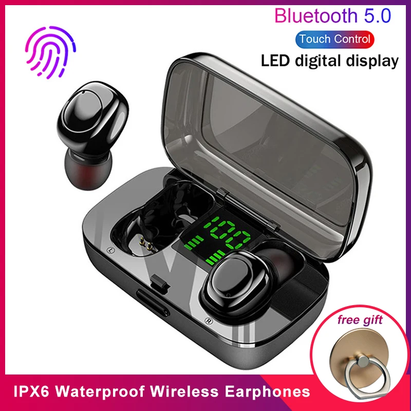 XG23 IPX6 Waterproof Wireless Earphones for Swimming TWS Bluetooth Earphone Mini Sports Touch Earbuds Earplug with Charger Box
XG23 IPX6 Waterproof Wireless Earphones for Swimming TWS Bluetooth Earphone Mini Sports Touch Earbuds Earplug with Charger Box