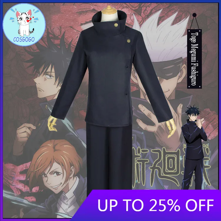 Anime Jujutsu Kaisen Megumi Fushiguro Cosplay Costume Uniform Suit Top Pants Carnival Halloween Party Outfit For Women Men New 2
Anime Jujutsu Kaisen Megumi Fushiguro Cosplay Costume Uniform Suit Top Pants Carnival Halloween Party Outfit For Women Men New 2