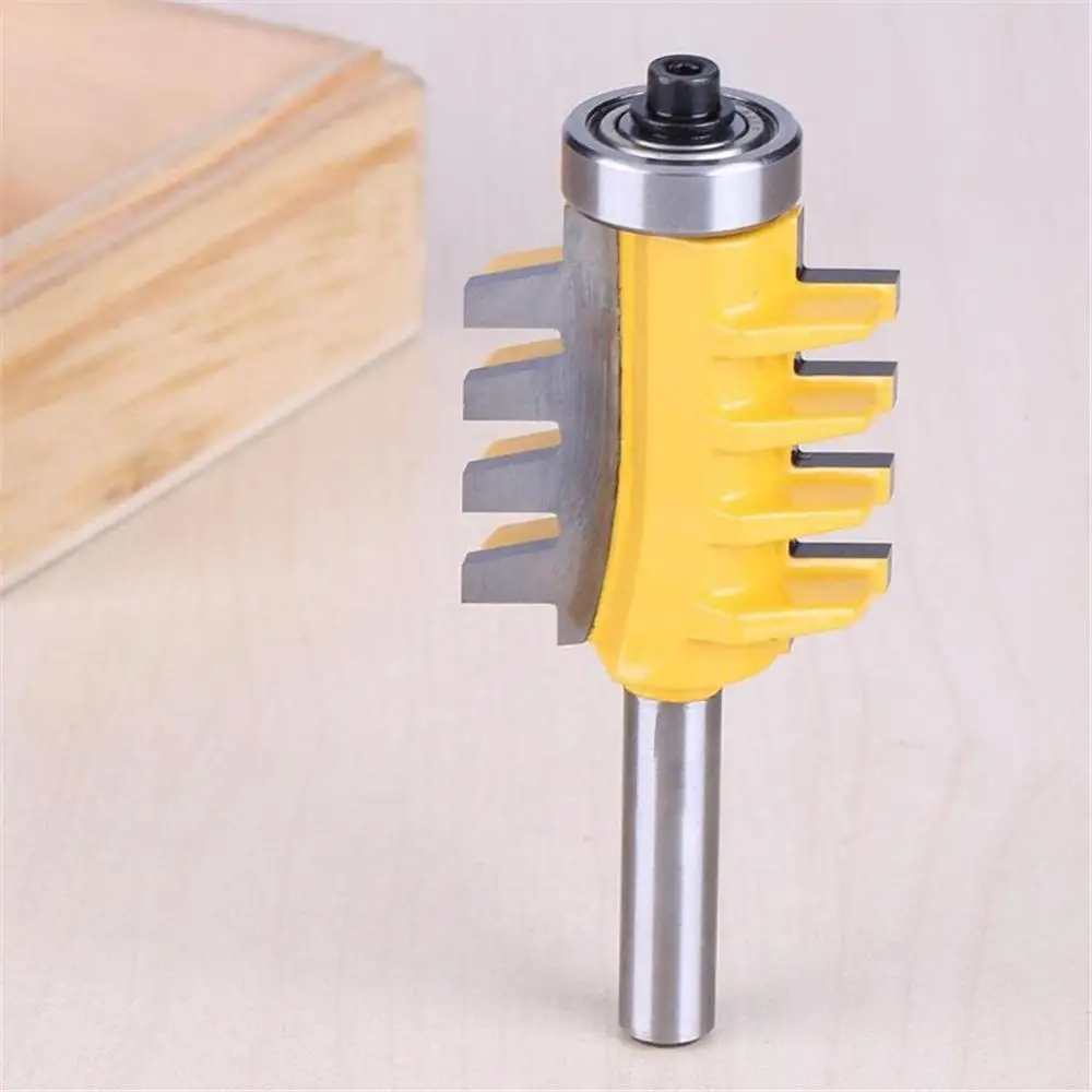 8Shank Rail Reversible Finger Joint Glue Bit Cone Tenon Woodwork Cutter Power Tools Wood Router Cutter Cemented Carbide
8Shank Rail Reversible Finger Joint Glue Bit Cone Tenon Woodwork Cutter Power Tools Wood Router Cutter Cemented Carbide