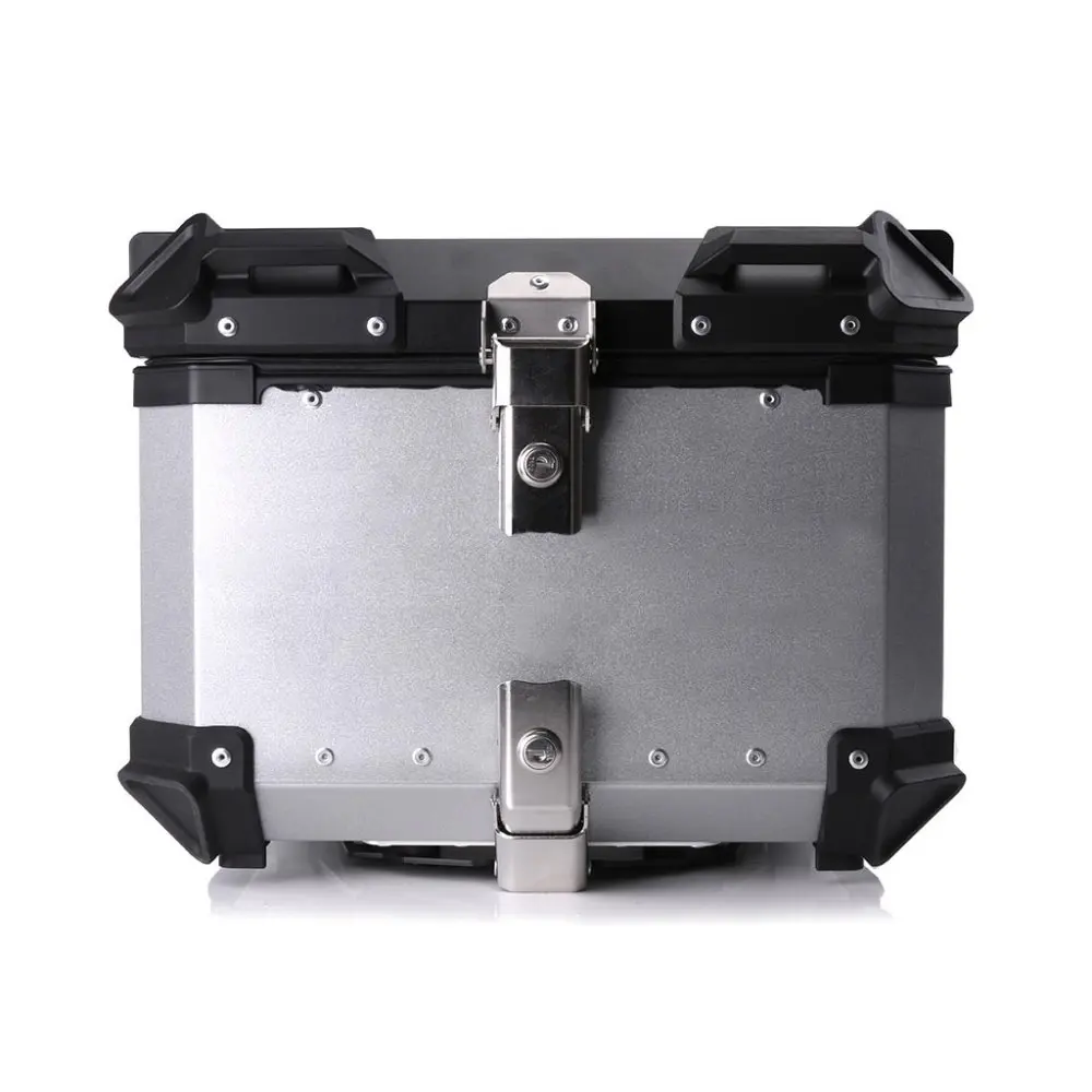 65L 55L 45L Motorcycle Storage Trunk Tool Box Rear Luggage Helmet Lock Case Boxes Waterproof Aluminum Universal Accessories (2)