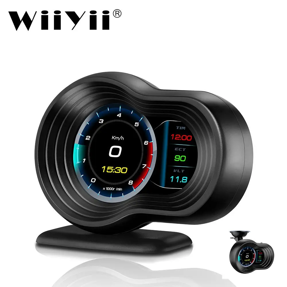 WiiYii 2020 F9 OBD2 GPS car HUD gauge navigation Head Up Display Digital Speedometer Projector Turbo Oil Temp car computer
WiiYii 2020 F9 OBD2 GPS car HUD gauge navigation Head Up Display Digital Speedometer Projector Turbo Oil Temp car computer