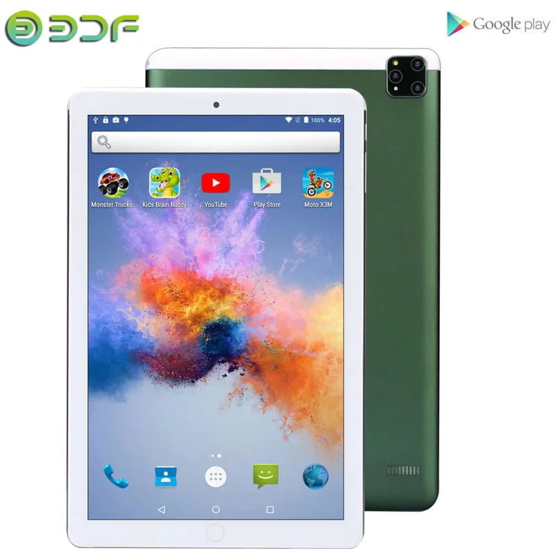 Latest 2020 10.1 inch Tablets Android 7.0 Quad Core 3G Phone Call 2GB/32GB Dual SIM Wi-Fi Bluetooth 4.0 GPS Tablet PC
Latest 2020 10.1 inch Tablets Android 7.0 Quad Core 3G Phone Call 2GB/32GB Dual SIM Wi-Fi Bluetooth 4.0 GPS Tablet PC
