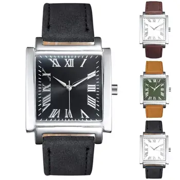 Watches for Women Men Waterproof Analog Quartz Wristwatches Wrist Watch Pin Buckle Roman Numerals Square Dial Wristwatch
Watches for Women Men Waterproof Analog Quartz Wristwatches Wrist Watch Pin Buckle Roman Numerals Square Dial Wristwatch