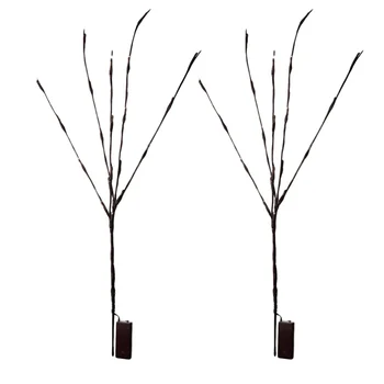 2 Pack Branch Lights 20 LED Battery Powered Decorative Lights Willow Twig Branch Tree Lights for Home Christmas Decoration Warm
2 Pack Branch Lights 20 LED Battery Powered Decorative Lights Willow Twig Branch Tree Lights for Home Christmas Decoration Warm