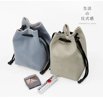 Simple High Capacity Women Makeup Bag Solid Waterproof Travel Storage Bag Pochette Tissu Portable Drawstring Storage Bag MM60SNB 
Simple High Capacity Women Makeup Bag Solid Waterproof Travel Storage Bag Pochette Tissu Portable Drawstring Storage Bag MM60SNB