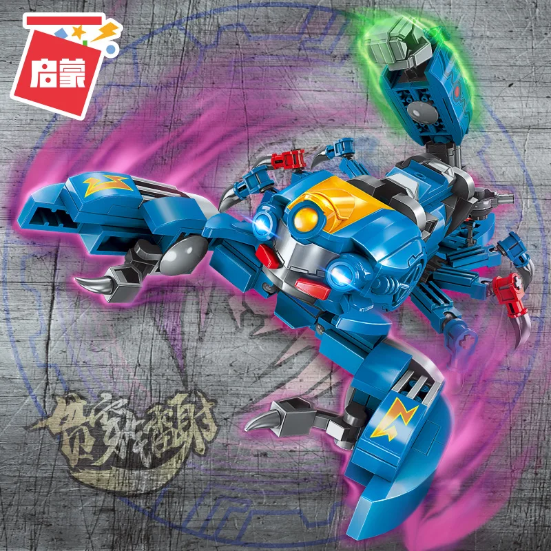 ENLIGHTEN Assembled Transformation Mech 3603 Electro-Optic Scorpion ENLIGHTEN Nucleation Juvenile Jingang Robot Building Blocks
ENLIGHTEN Assembled Transformation Mech 3603 Electro-Optic Scorpion ENLIGHTEN Nucleation Juvenile Jingang Robot Building Blocks