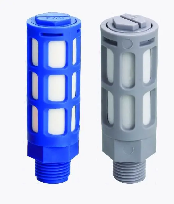 

10pcs/lot Pneumatic solenoid valve plastic muffler PSL-04, Thread G1/2 Exhaust Silencer Muffler , Air Valve Noise Filter