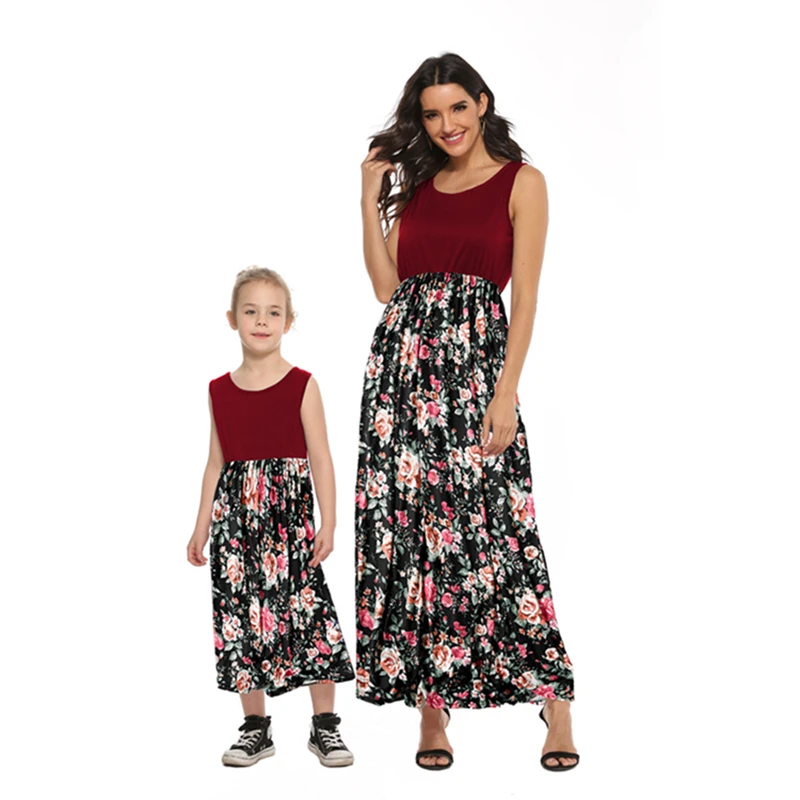 Mother Daughter Dresses Summer Mommy And Me Sleeveless Dress Mommy and Daughter Matching Floral Clothes Family Matching Clothes
Mother Daughter Dresses Summer Mommy And Me Sleeveless Dress Mommy and Daughter Matching Floral Clothes Family Matching Clothes