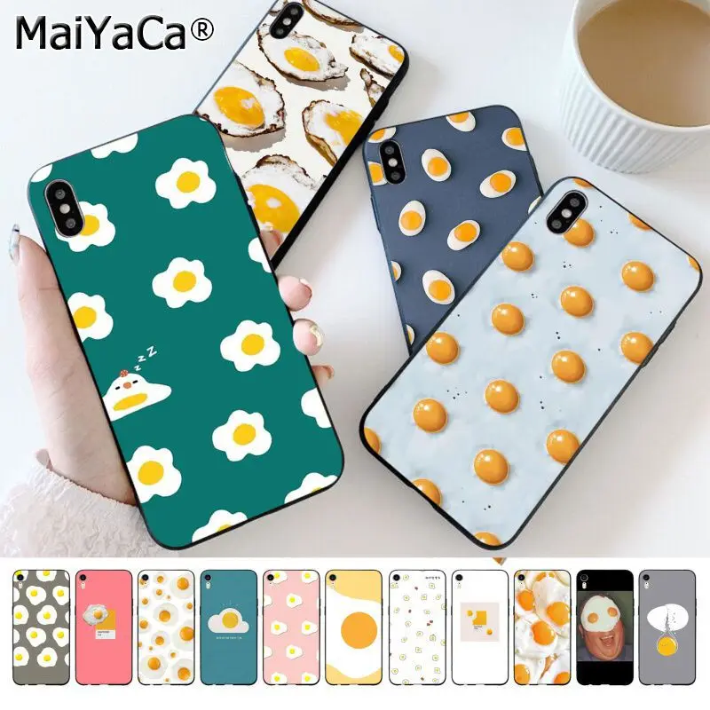 MaiYaCa Cute yellow egg poached egg DIY Painted Phone Case for iphone 11 pro 8 7 66S Plus X XS MAX 5S SE XR fundas
MaiYaCa Cute yellow egg poached egg DIY Painted Phone Case for iphone 11 pro 8 7 66S Plus X XS MAX 5S SE XR fundas