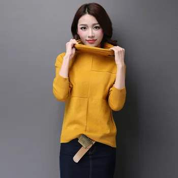 Woman Autumn Winter 2020 Sweater Slim Bottom Shirt Feamle Long Sleeve Knitted Thicken Turtleneck Pullover Jumper Pull
Woman Autumn Winter 2020 Sweater Slim Bottom Shirt Feamle Long Sleeve Knitted Thicken Turtleneck Pullover Jumper Pull
