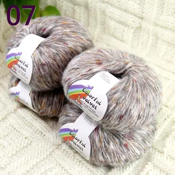 Sale 4SkeinsX50gr Luxury Soft MOHAIR Colorful Shawls Hand Knit Crochet Yarn Colorful Silver 824-07-4 
Sale 4SkeinsX50gr Luxury Soft MOHAIR Colorful Shawls Hand Knit Crochet Yarn Colorful Silver 824-07-4