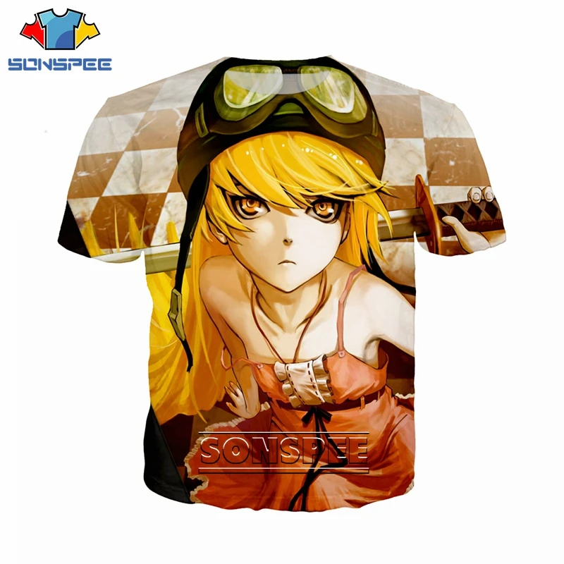 SONSPEE 3D Summer Anime Fitness Men T-Shirt Funny Bakemonogatari T-Shirt Harajuku Shirt Cool Beautiful girl kawaii loli T-Shirt
SONSPEE 3D Summer Anime Fitness Men T-Shirt Funny Bakemonogatari T-Shirt Harajuku Shirt Cool Beautiful girl kawaii loli T-Shirt