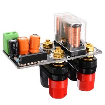 UPC1237 12-24V Stereo Speaker Protection Board HiFi Loudspeaker Delay Protection Module Delay Boot +Banana Plug Seat for Speaker
UPC1237 12-24V Stereo Speaker Protection Board HiFi Loudspeaker Delay Protection Module Delay Boot +Banana Plug Seat for Speaker